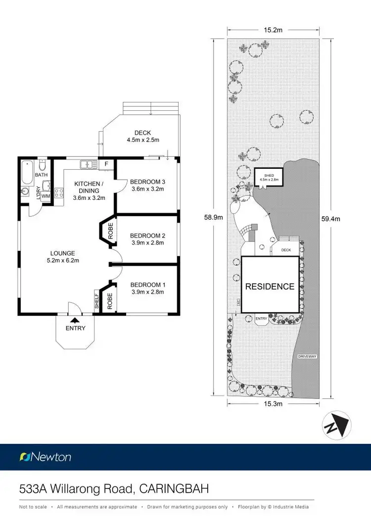 Floorplan of Homely house listing, 533a Willarong Road, Caringbah South NSW 2229