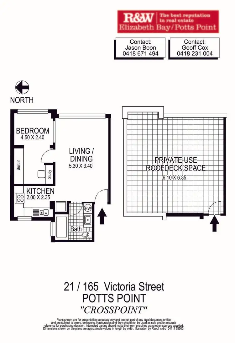 Floorplan of Homely apartment listing, 21/165 Victoria Street, Potts Point NSW 2011