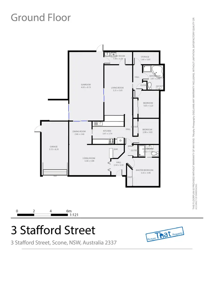 Floorplan of Homely house listing, 3 Stafford Street, Scone NSW 2337
