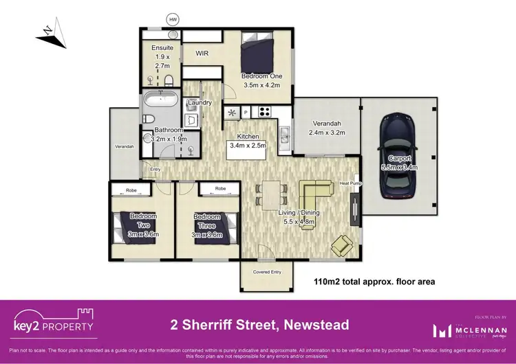 Floorplan of Homely house listing, 2 Sherriff Street, Newstead TAS 7250