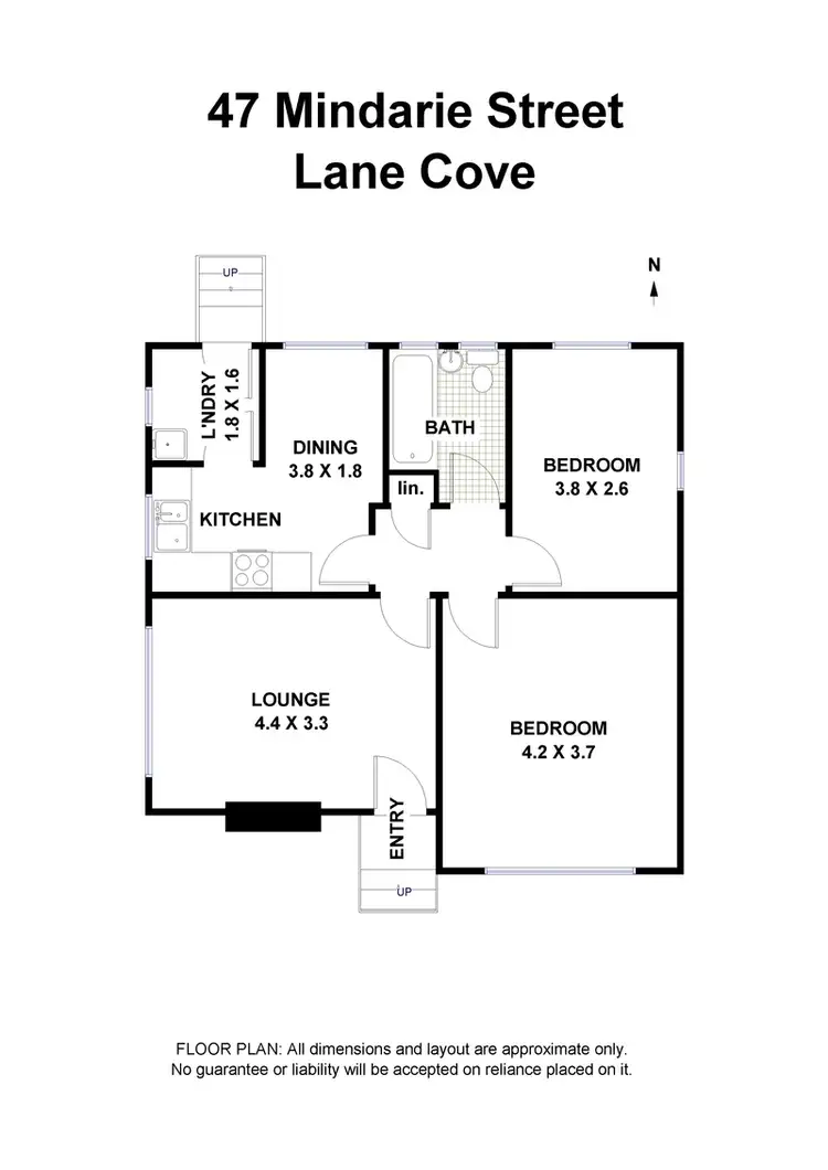 Floorplan of Homely house listing, 47 Mindarie Street, Lane Cove NSW 2066
