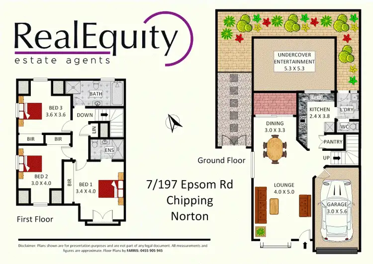 Floorplan of Homely townhouse listing, 7/197 Epsom Road, Chipping Norton NSW 2170