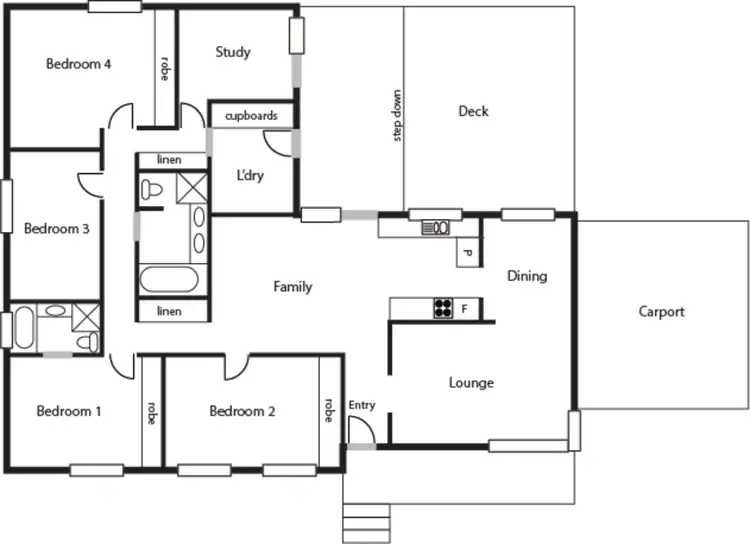 Floorplan of Homely house listing, 193 Castleton Crescent, Gowrie ACT 2904