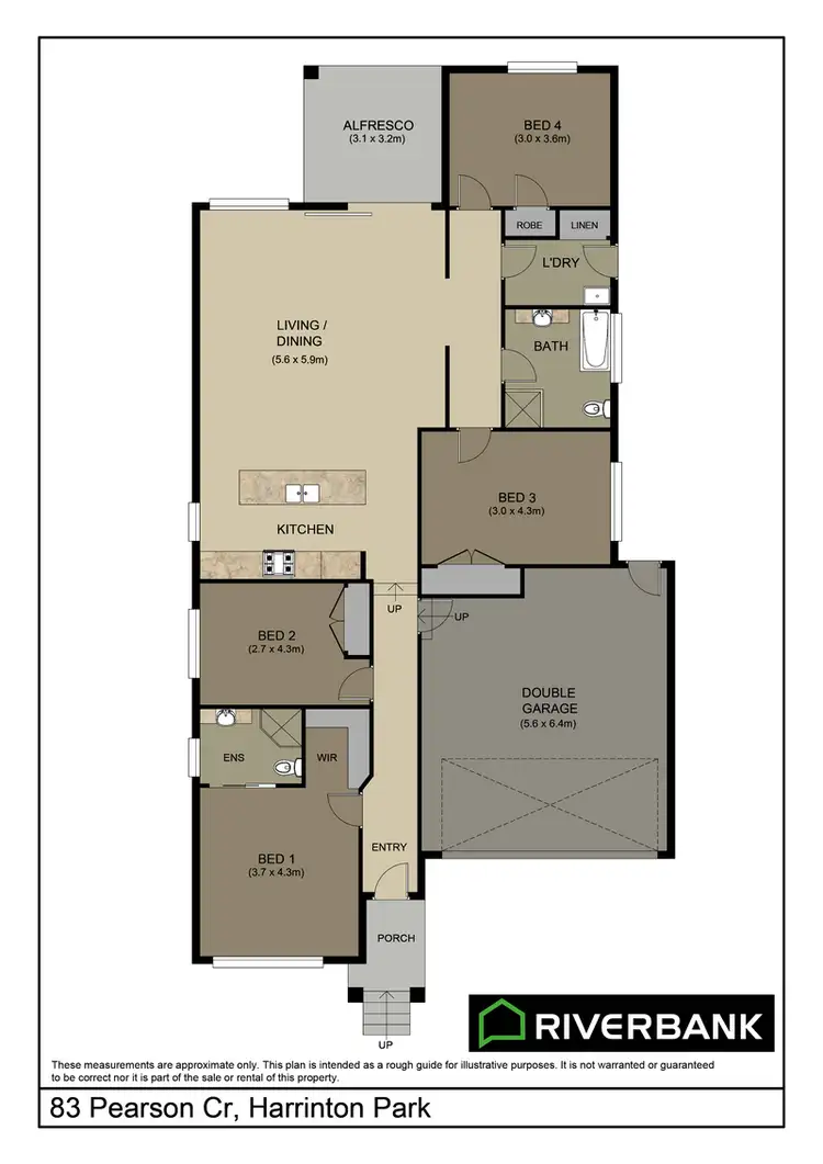 Floorplan of Homely house listing, 83 Pearson Crescent, Harrington Park NSW 2567
