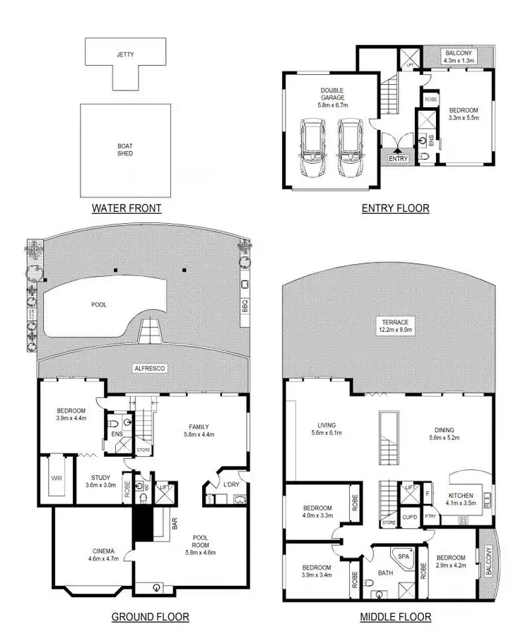 Floorplan of Homely house listing, 27 Cranbrook Place, Illawong NSW 2234