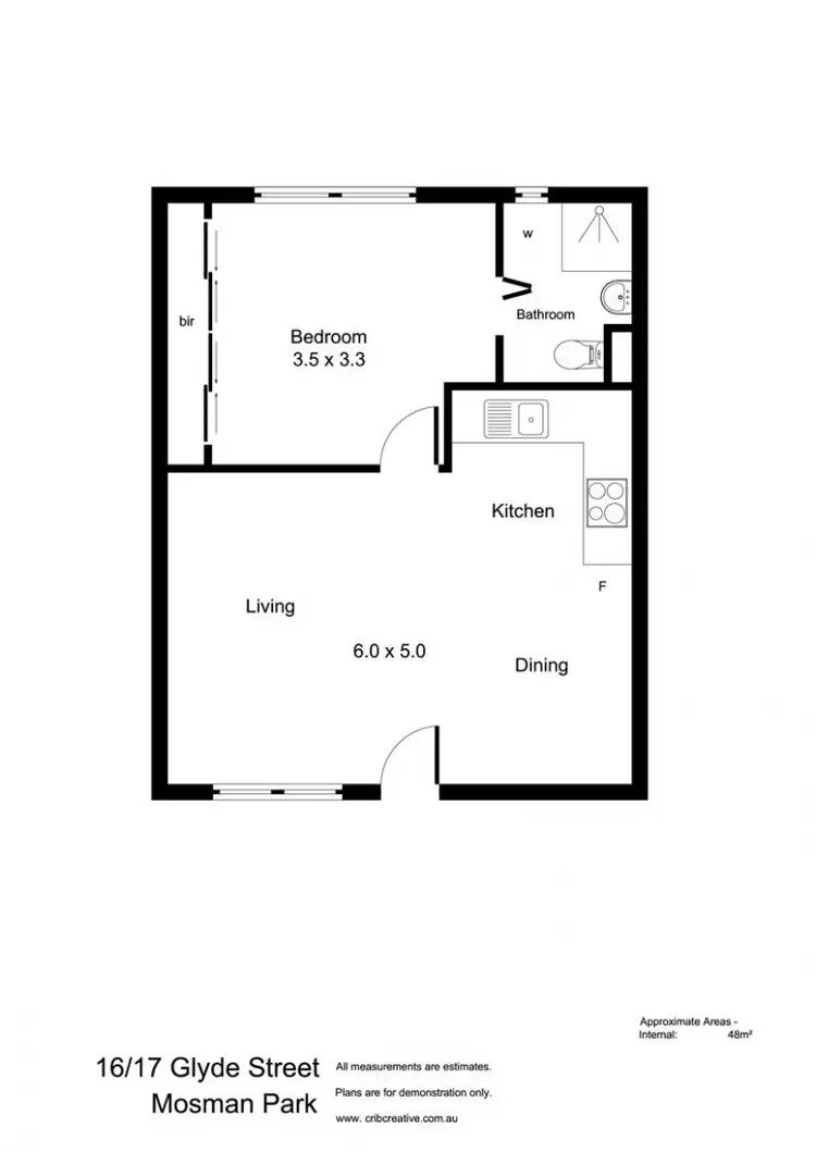 Floorplan of Homely apartment listing, 16/17 Glyde Street, Mosman Park WA 6012