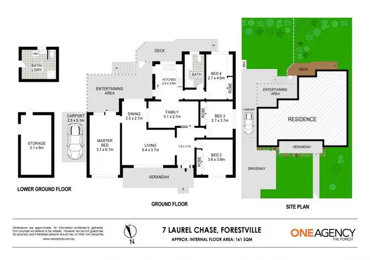 Floorplan of Homely house listing, 7 Laurel Chase, Forestville NSW 2087