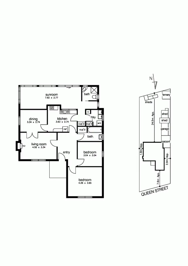 Floorplan of Homely house listing, 160 Queen Street, Altona VIC 3018