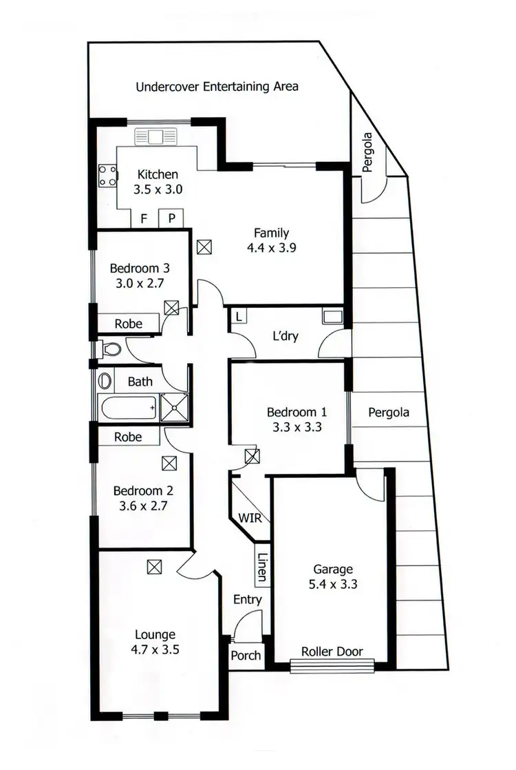 Floorplan of Homely house listing, 28 Driftwood Crescent, Seaford Rise SA 5169