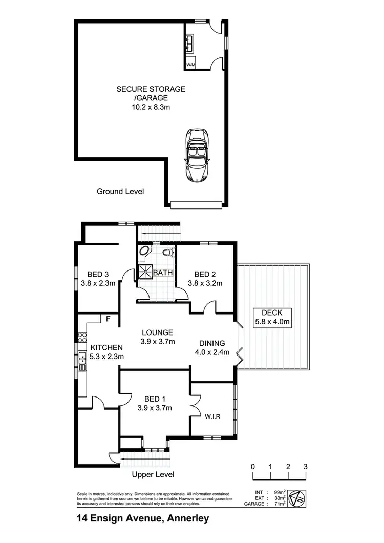 Floorplan of Homely house listing, 14 Ensign Avenue, Annerley QLD 4103