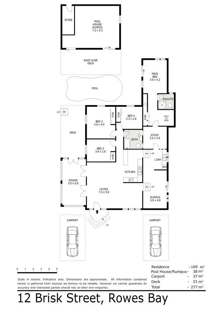 Floorplan of Homely house listing, 12 Brisk Street, Rowes Bay QLD 4810