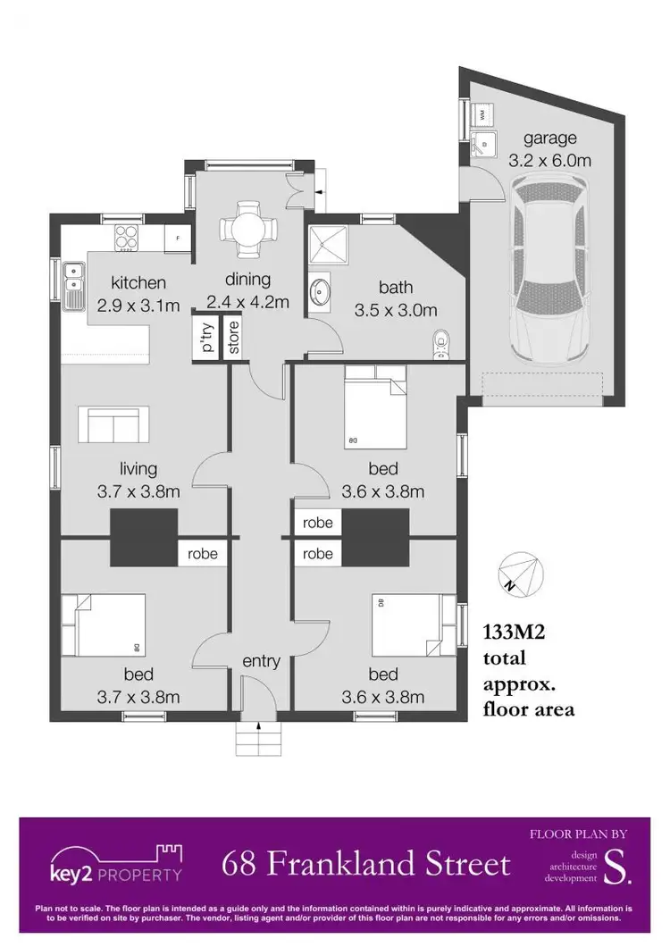 Floorplan of Homely house listing, 68 Frankland Street, Launceston TAS 7250