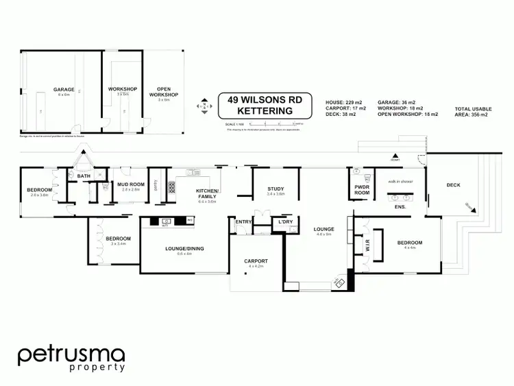 Floorplan of Homely house listing, 49 Wilsons Road, Kettering TAS 7155