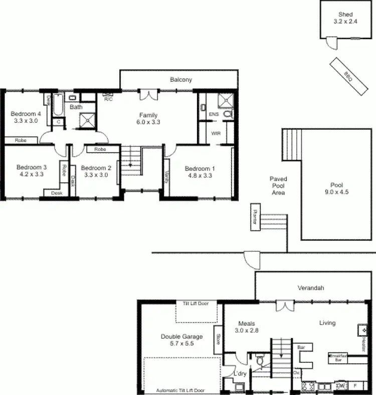 Floorplan of Homely house listing, 1A Angas Road, Hawthorn SA 5062