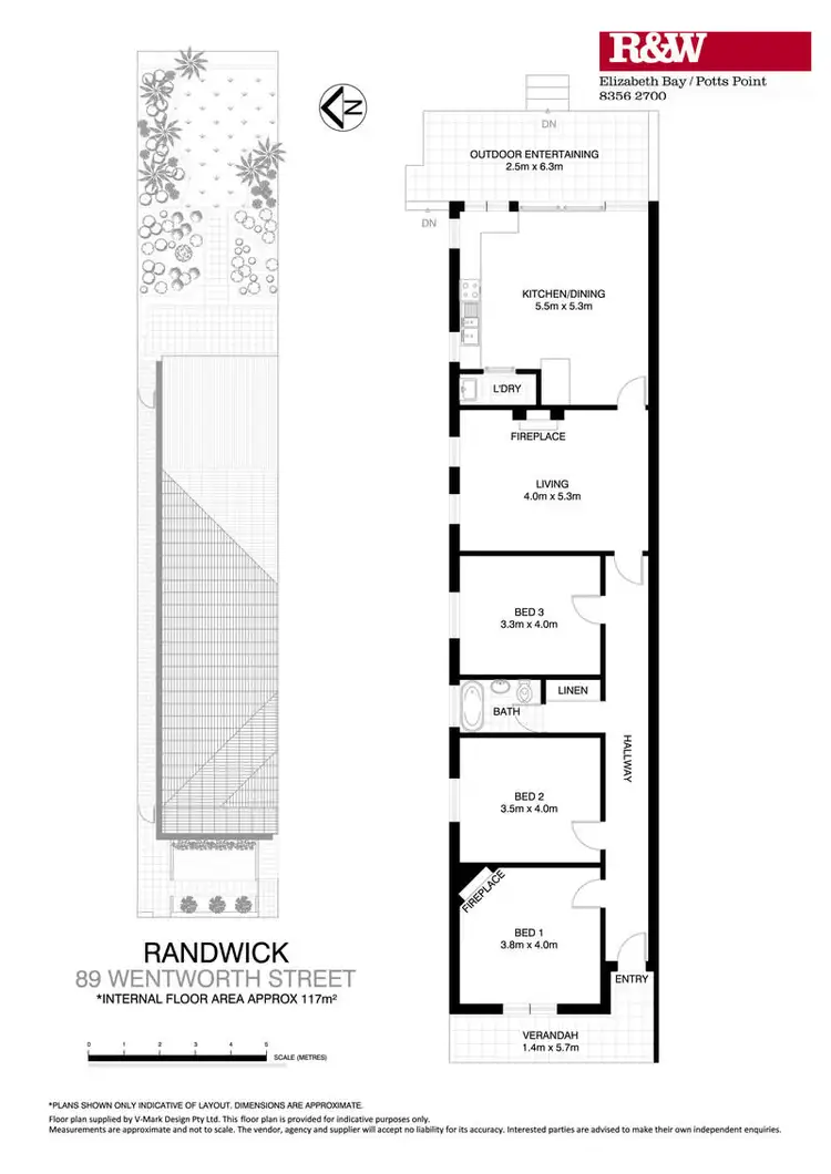 Floorplan of Homely house listing, 89 Wentworth Street, Randwick NSW 2031