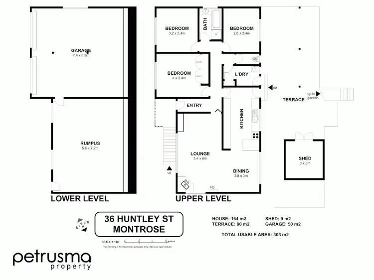 Floorplan of Homely house listing, 36 Huntley Street, Montrose TAS 7010