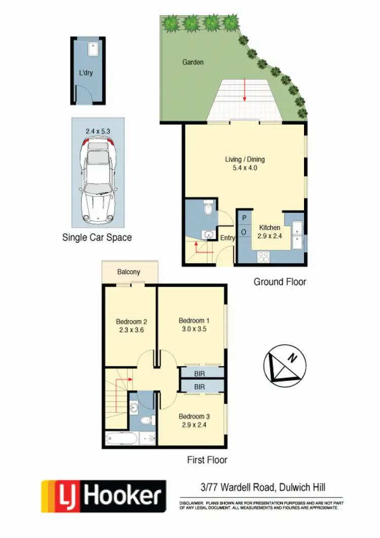 Floorplan of Homely apartment listing, 3/277 Wardell Rd, Dulwich Hill NSW 2203
