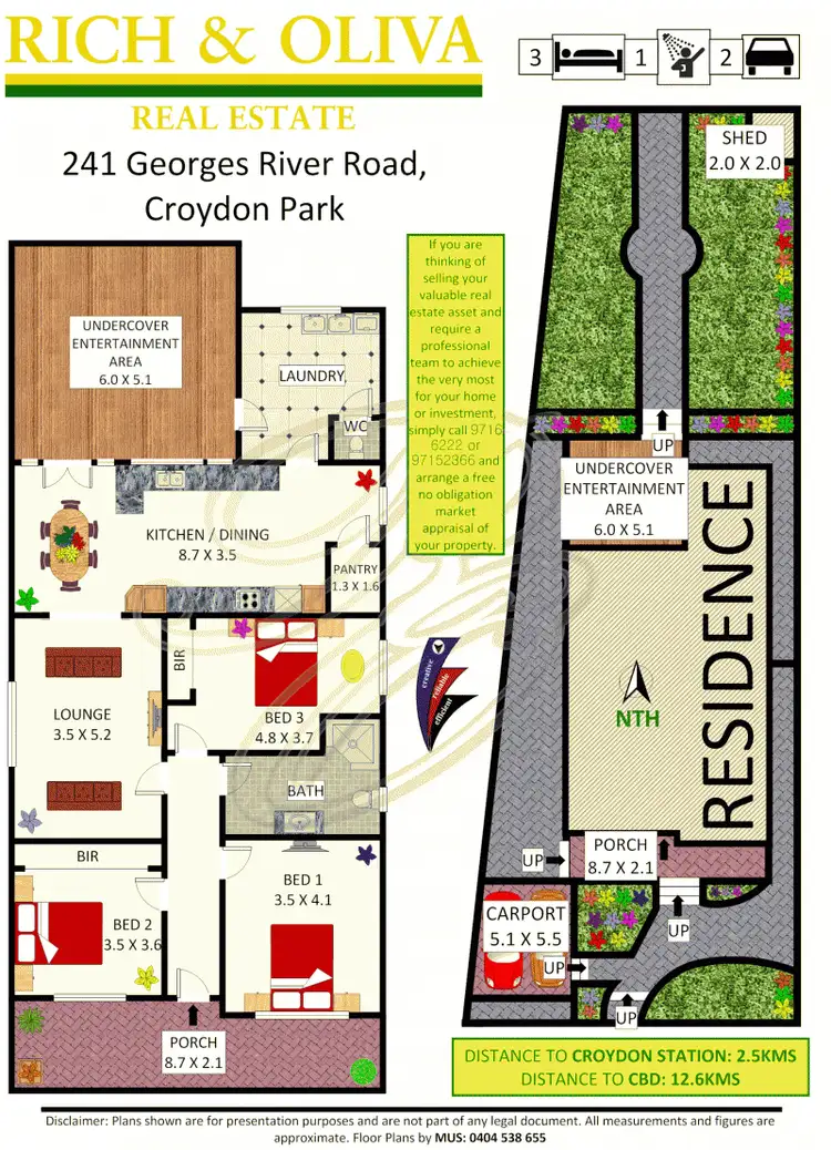 Floorplan of Homely house listing, 241 Georges River Road, Croydon Park NSW 2133