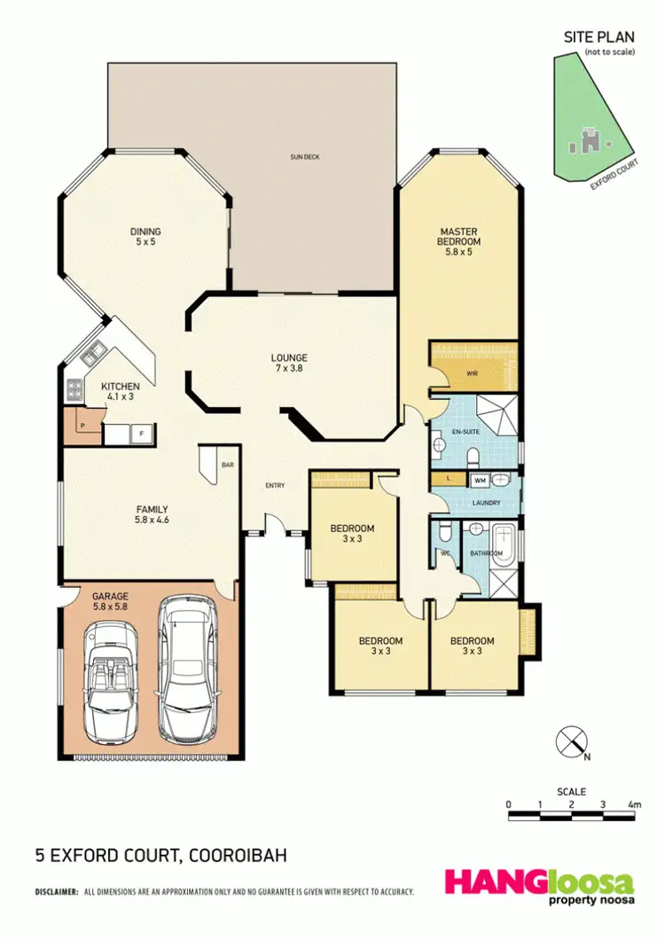 Floorplan of Homely house listing, 5 Exford Court, Cooroibah QLD 4565