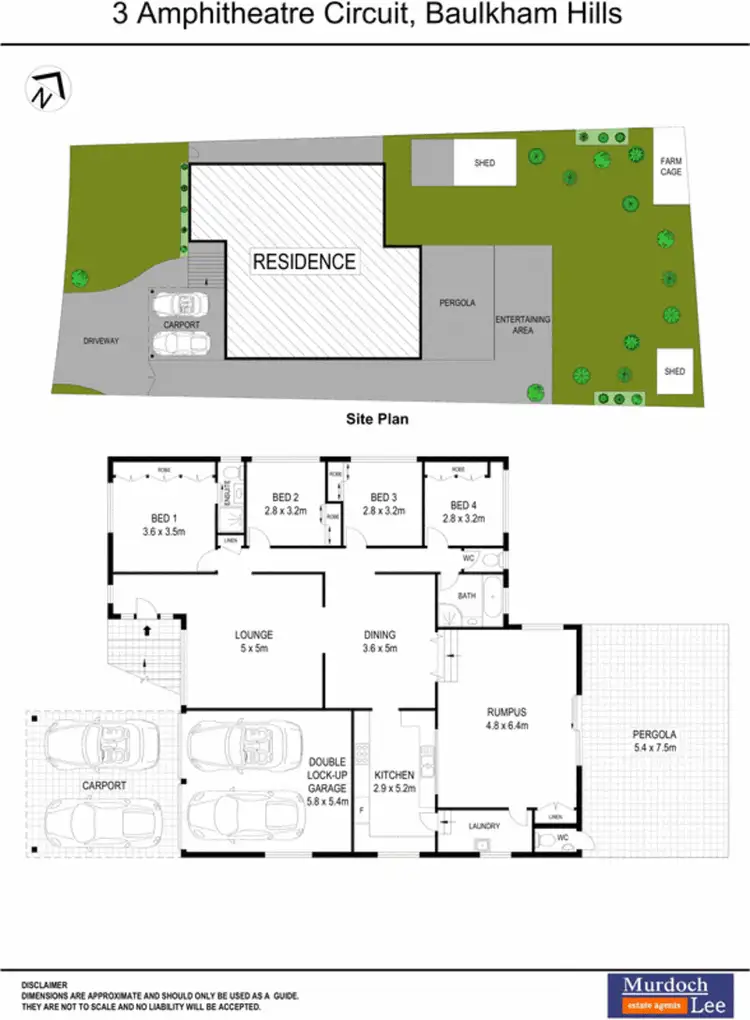 Floorplan of Homely house listing, 3 Amphitheatre Circuit, Baulkham Hills NSW 2153