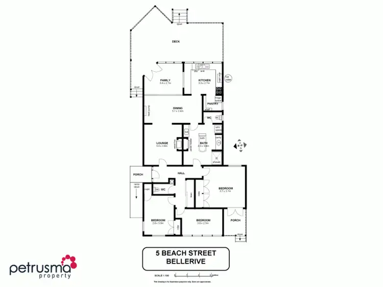 Floorplan of Homely house listing, 5 Beach Street, Bellerive TAS 7018