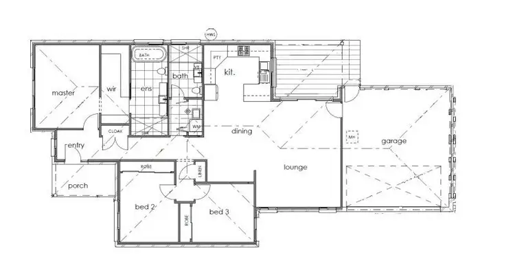 Floorplan of Homely townhouse listing, 1/12 Henry Street, Koo Wee Rup VIC 3981