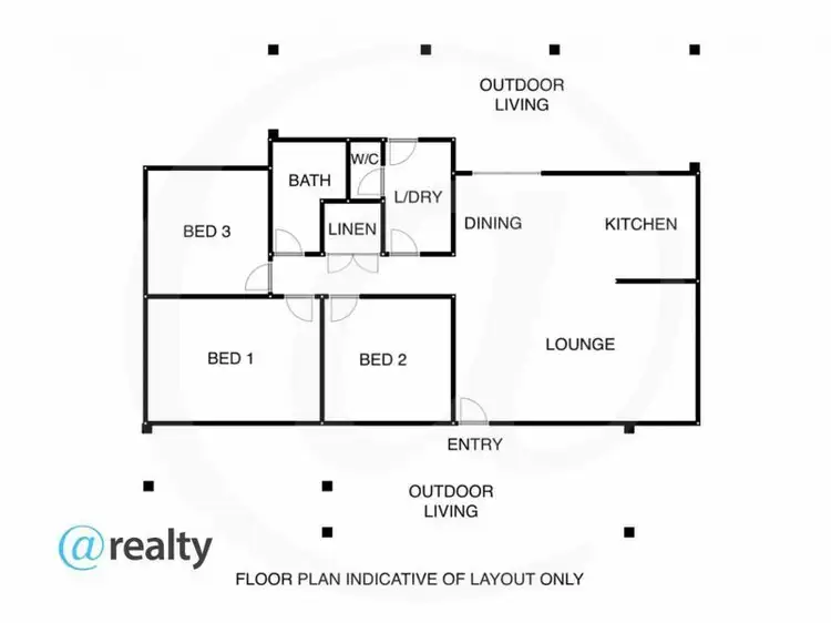 Floorplan of Homely house listing, 699 Logan Reserve Rd,, Logan Reserve QLD 4133