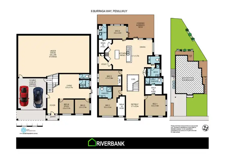 Floorplan of Homely house listing, 6 Burraga Way, Pemulwuy NSW 2145