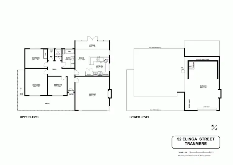 Floorplan of Homely house listing, 52 Elinga Street, Howrah TAS 7018