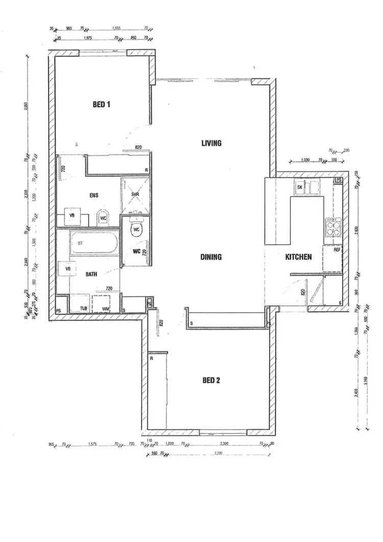 Floorplan of Homely unit listing, 17/18-24 Payne Road, The Gap QLD 4061
