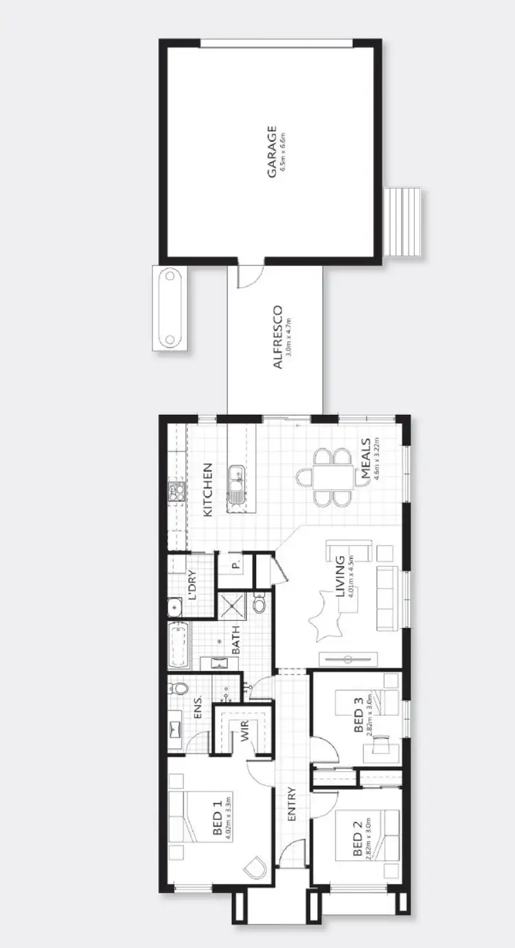 Floorplan of Homely house listing, Address available on request