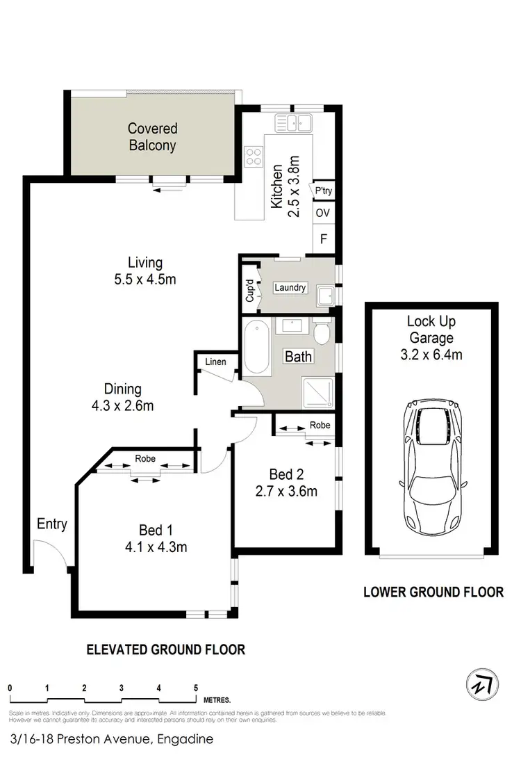 Floorplan of Homely unit listing, 3/16-18 Preston Avenue, Engadine NSW 2233