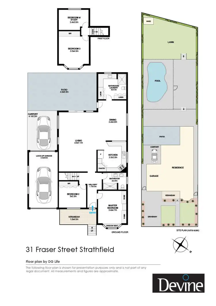 Floorplan of Homely house listing, 31 Fraser Street, Strathfield NSW 2135