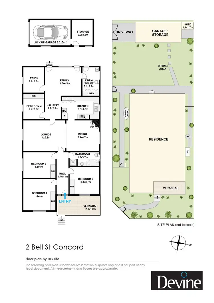 Floorplan of Homely house listing, 2 Bell Street, Concord NSW 2137