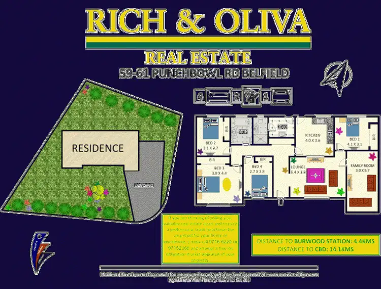 Floorplan of Homely house listing, 59-61 Punchbowl Road, Belfield NSW 2191