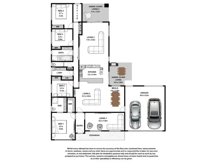 Floorplan of Homely house listing, 17 Norman Street, Warrnambool VIC 3280
