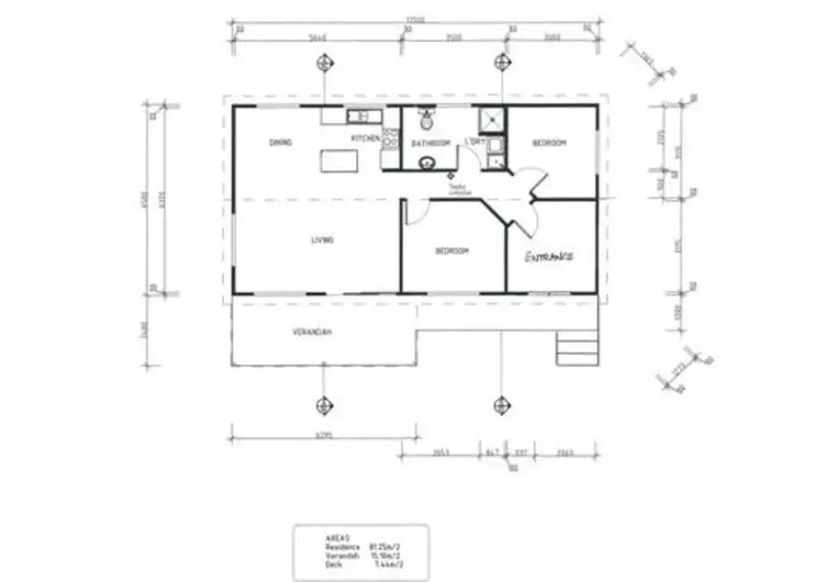 Floorplan of Homely house listing, 1539 Esperance Coast Road, Dover TAS 7117