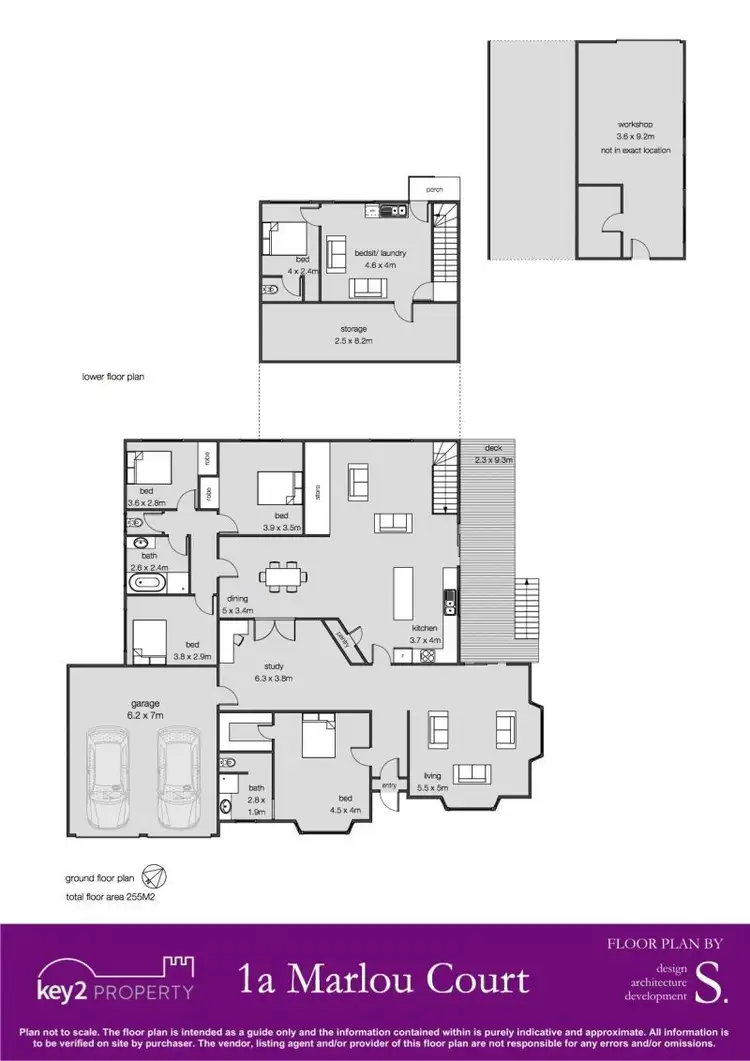 Floorplan of Homely house listing, 1A Marlou Court, Riverside TAS 7250