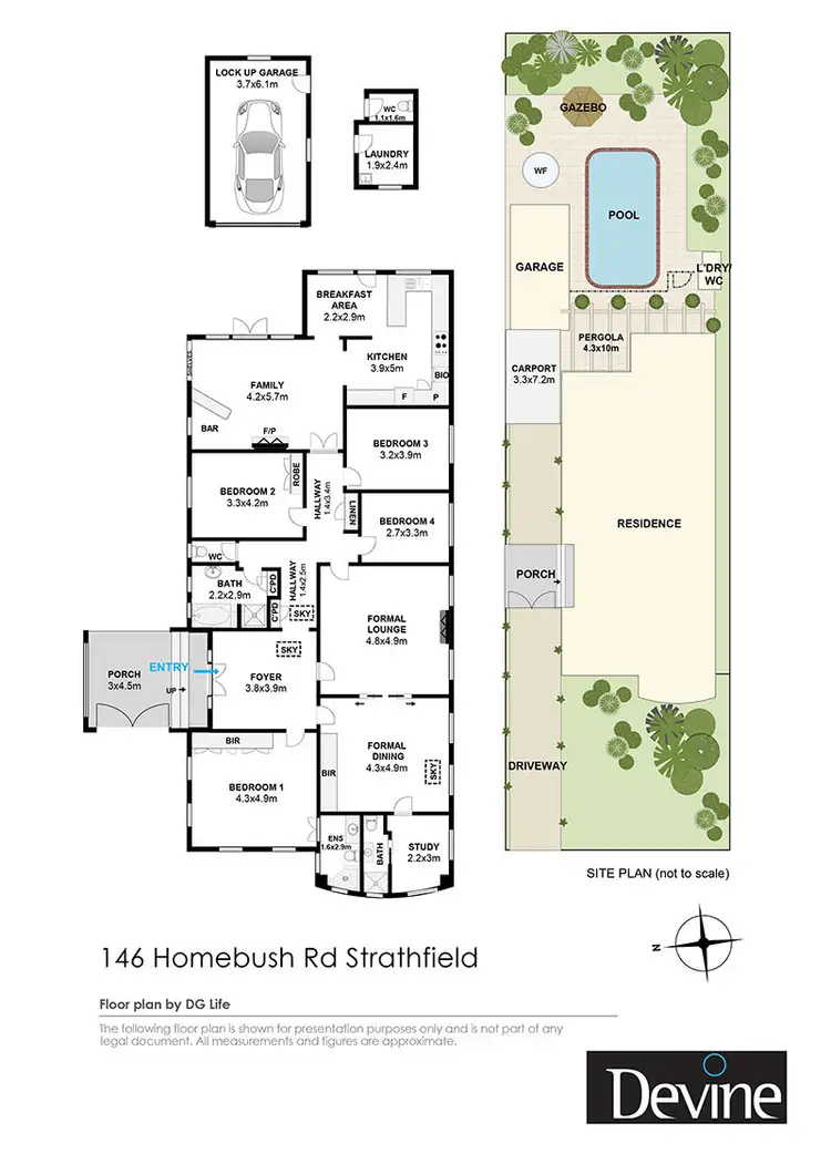 Floorplan of Homely house listing, 146 Homebush Road, Strathfield NSW 2135