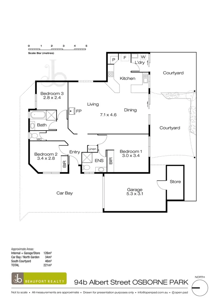 Floorplan of Homely house listing, 94B Albert Street, Osborne Park WA 6017