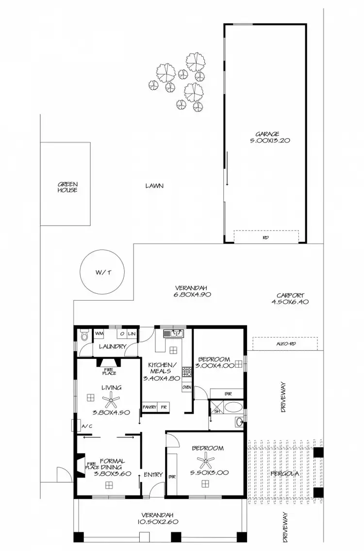 Floorplan of Homely house listing, 25 Ackland Avenue, Clarence Gardens SA 5039