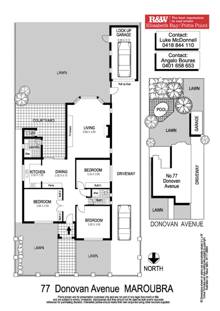 Floorplan of Homely house listing, 77 Donovan Avenue, Maroubra NSW 2035