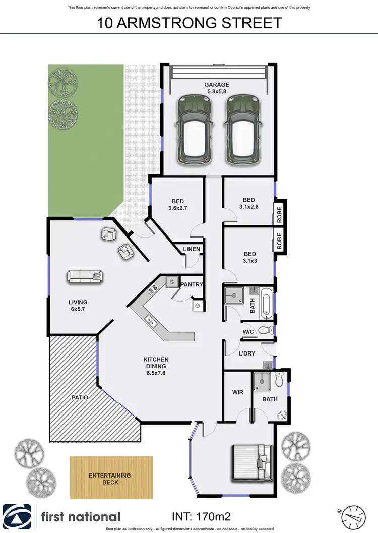 Floorplan of Homely house listing, 10 Armstrong Street, Suffolk Park NSW 2481