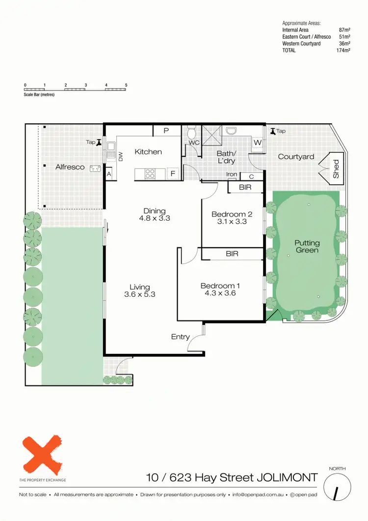Floorplan of Homely villa listing, 10/623 Hay Street, Jolimont WA 6014