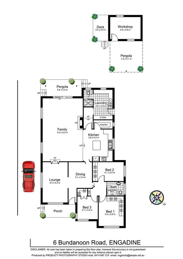 Floorplan of Homely house listing, 6 Bundanoon Road, Engadine NSW 2233