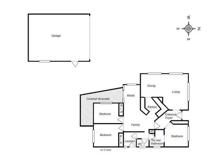 Floorplan of Homely house listing, 5 Leason Close, Dunlop ACT 2615