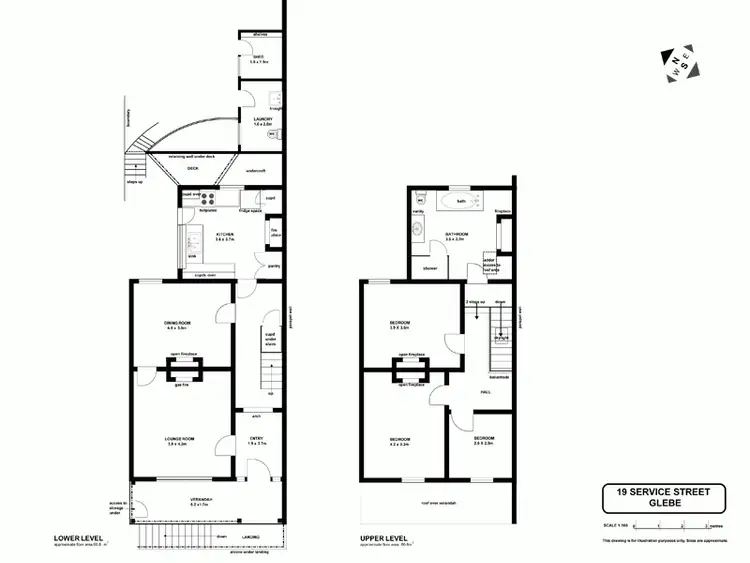 Floorplan of Homely house listing, 19 Service Street, Glebe TAS 7000