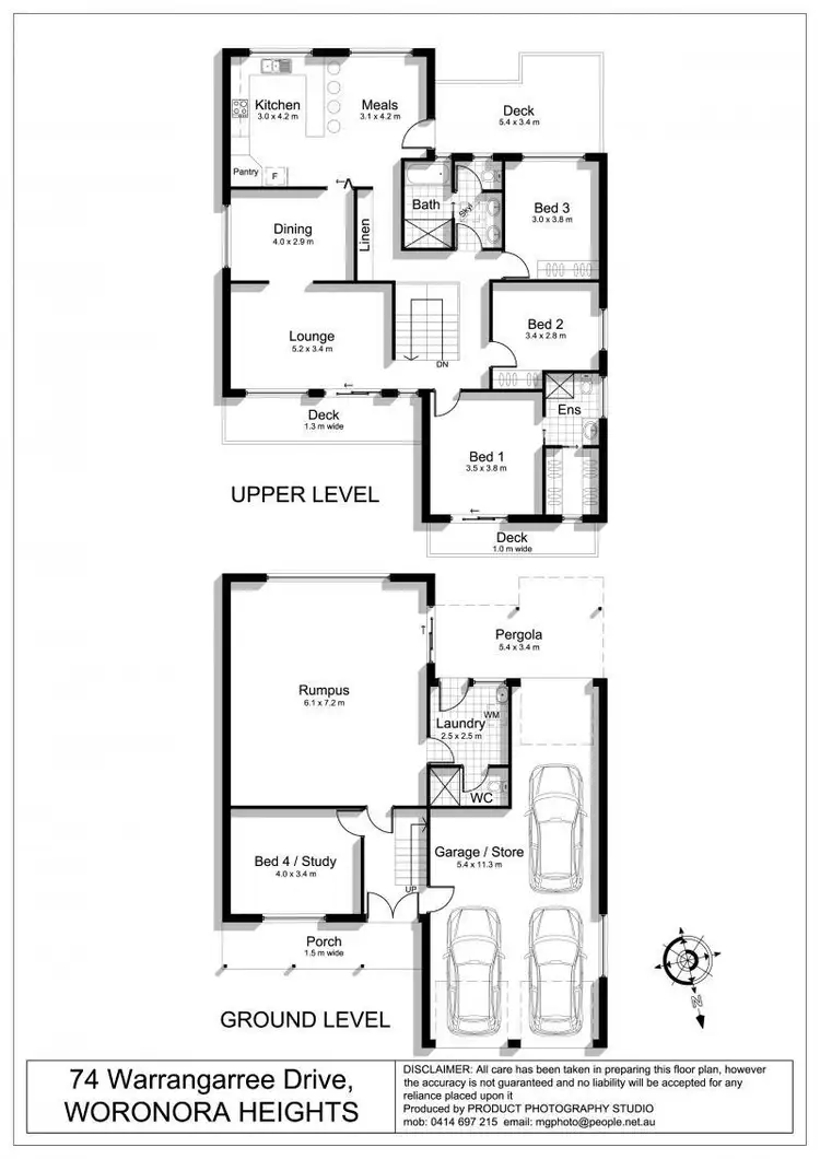 Floorplan of Homely house listing, 74 Warrangarree Drive, Woronora Heights NSW 2233