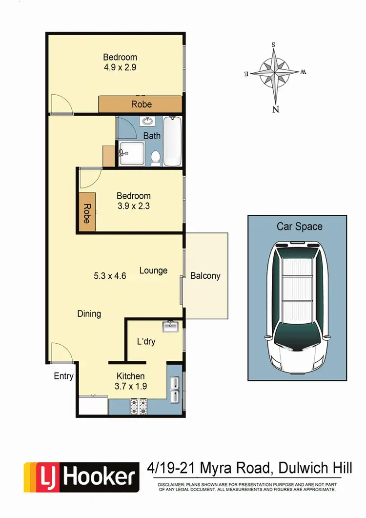 Floorplan of Homely apartment listing, 4/19-21 Myra Rd, Dulwich Hill NSW 2203