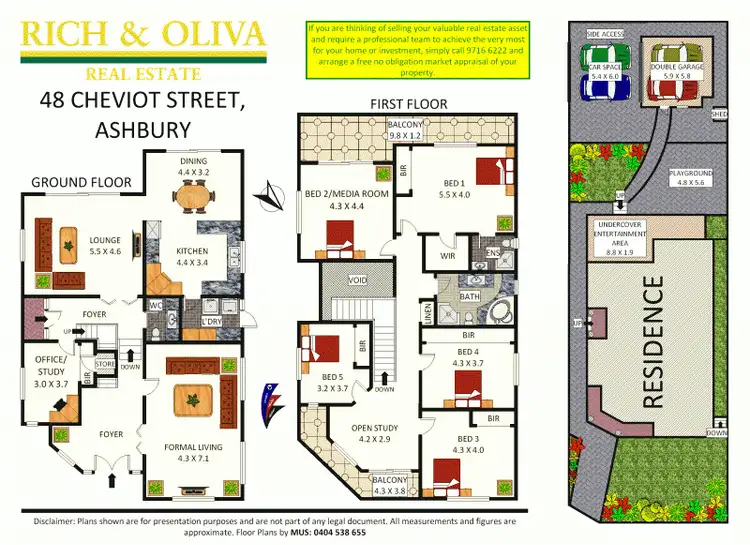 Floorplan of Homely house listing, 48 Cheviot Street, Ashbury NSW 2193